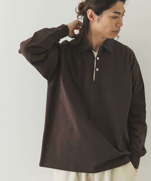 Sonny Label / サニーレーベル Tシャツ | ラグビーカラーロングスリーブシャツ | 詳細4