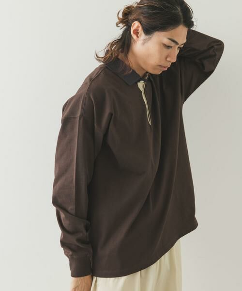 Sonny Label / サニーレーベル Tシャツ | ラグビーカラーロングスリーブシャツ | 詳細5