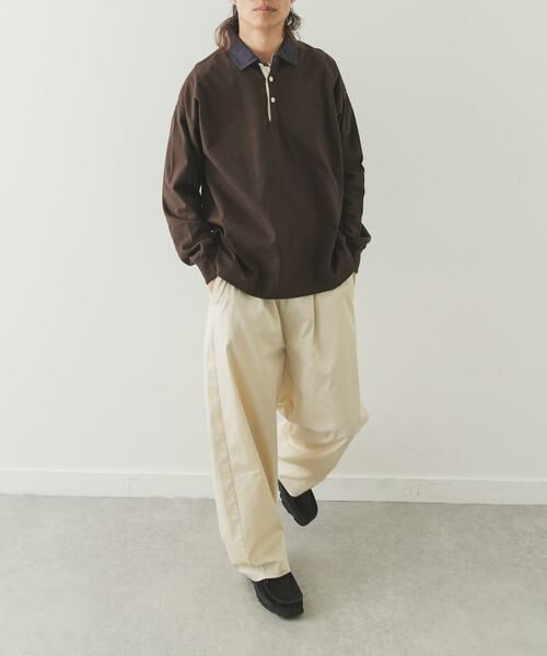 Sonny Label / サニーレーベル Tシャツ | ラグビーカラーロングスリーブシャツ | 詳細6