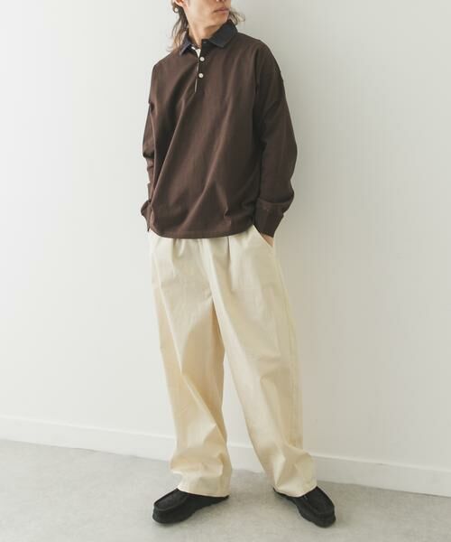 Sonny Label / サニーレーベル Tシャツ | ラグビーカラーロングスリーブシャツ | 詳細7