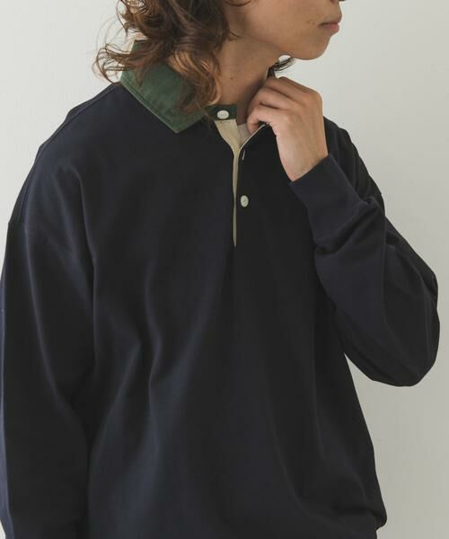 Sonny Label / サニーレーベル Tシャツ | ラグビーカラーロングスリーブシャツ | 詳細14
