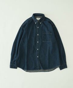 Sonny Label / サニーレーベル シャツ・ブラウス | オーバーサイズデニムボタンダウンシャツ
