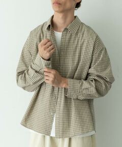 Sonny Label / サニーレーベル シャツ・ブラウス | サンドウォッシュチェックレギュラーシャツ