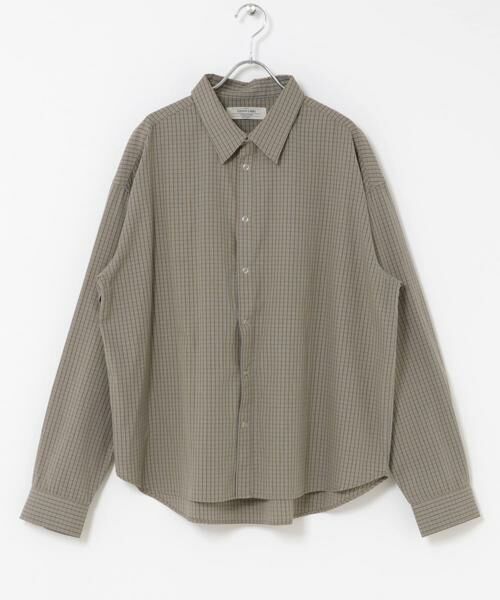 Sonny Label / サニーレーベル シャツ・ブラウス | サンドウォッシュチェックレギュラーシャツ | 詳細8