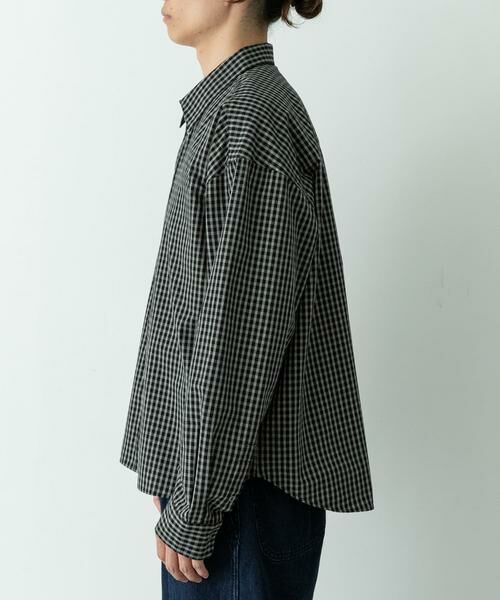 Sonny Label / サニーレーベル シャツ・ブラウス | サンドウォッシュチェックレギュラーシャツ | 詳細21