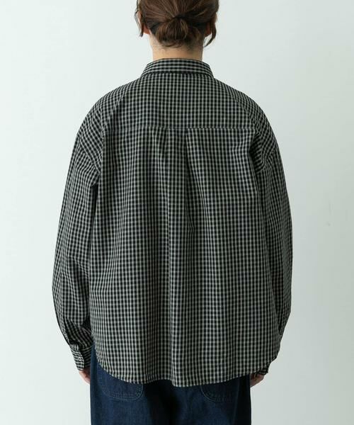 Sonny Label / サニーレーベル シャツ・ブラウス | サンドウォッシュチェックレギュラーシャツ | 詳細22