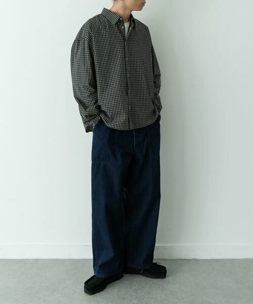 Sonny Label / サニーレーベル シャツ・ブラウス | サンドウォッシュチェックレギュラーシャツ | 詳細17