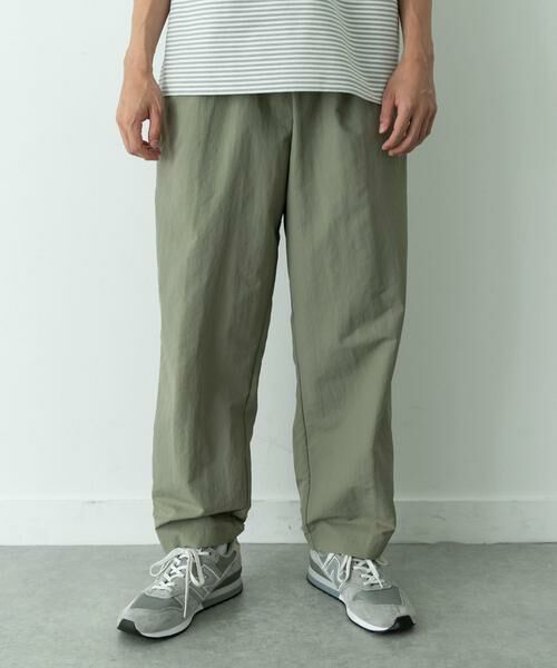 Sonny Label / サニーレーベル その他パンツ | 撥水ナイロンオーバーパンツ(ベージュ系その他)