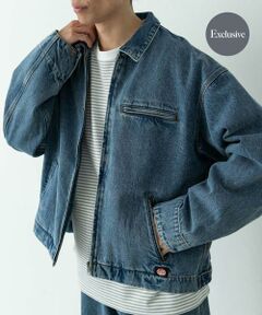 Sonny Label / サニーレーベル Gジャン・デニムジャケット | 『別注』RED KAP×Sonny Label　デニムジップブルゾン