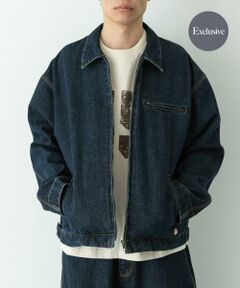 Sonny Label / サニーレーベル Gジャン・デニムジャケット | 『別注』RED KAP×Sonny Label　デニムジップブルゾン