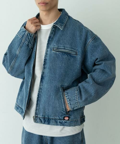 Sonny Label / サニーレーベル Gジャン・デニムジャケット | 『別注』RED KAP×Sonny Label　デニムジップブルゾン | 詳細1
