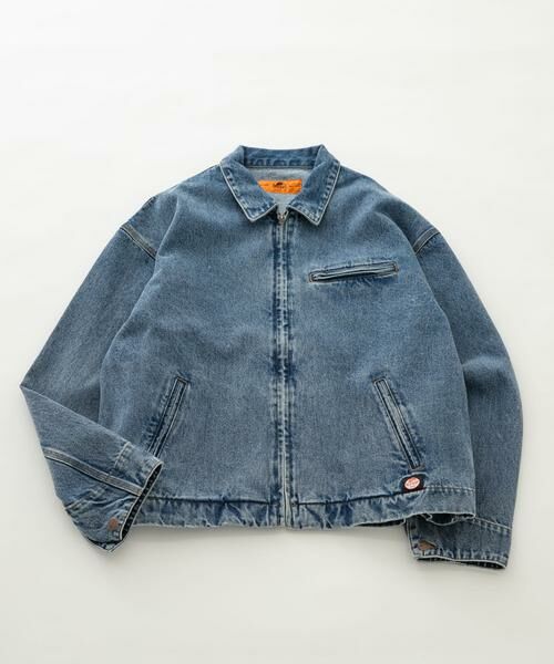 Sonny Label / サニーレーベル Gジャン・デニムジャケット | 『別注』RED KAP×Sonny Label　デニムジップブルゾン | 詳細12