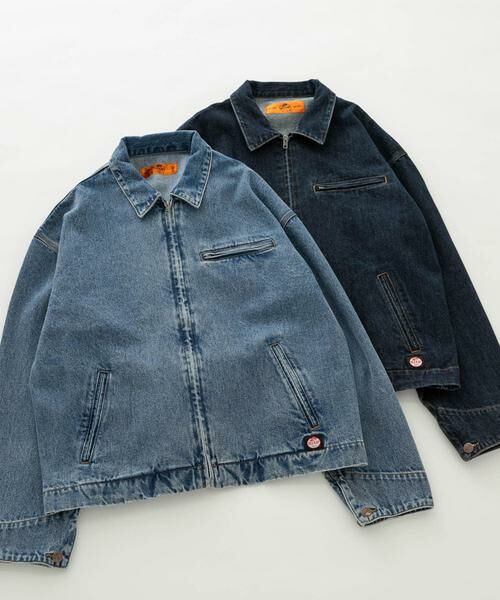 Sonny Label / サニーレーベル Gジャン・デニムジャケット | 『別注』RED KAP×Sonny Label　デニムジップブルゾン | 詳細13