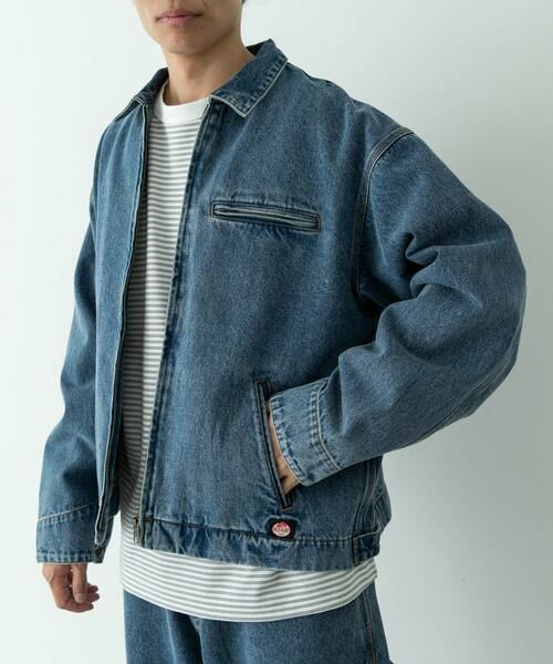 Sonny Label / サニーレーベル Gジャン・デニムジャケット | 『別注』RED KAP×Sonny Label　デニムジップブルゾン | 詳細2