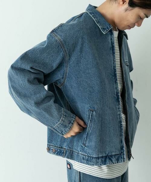 Sonny Label / サニーレーベル Gジャン・デニムジャケット | 『別注』RED KAP×Sonny Label　デニムジップブルゾン | 詳細5