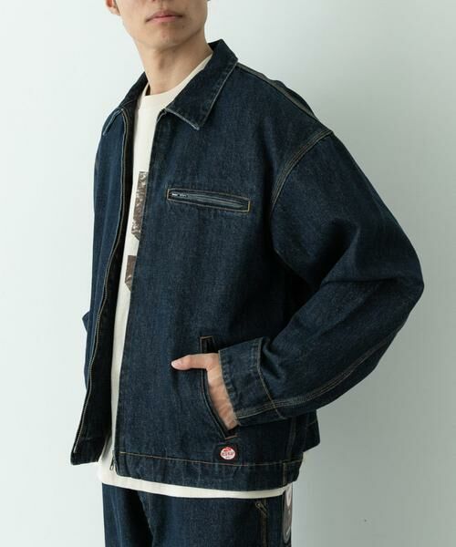 Sonny Label / サニーレーベル Gジャン・デニムジャケット | 『別注』RED KAP×Sonny Label　デニムジップブルゾン | 詳細16
