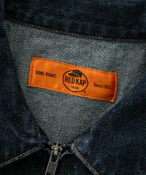 Sonny Label / サニーレーベル Gジャン・デニムジャケット | 『別注』RED KAP×Sonny Label　デニムジップブルゾン | 詳細26