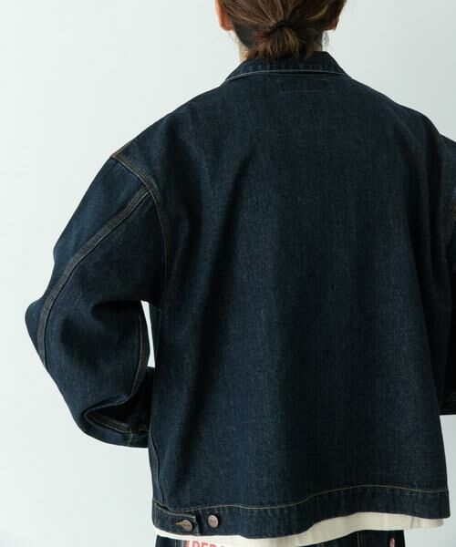 Sonny Label / サニーレーベル Gジャン・デニムジャケット | 『別注』RED KAP×Sonny Label　デニムジップブルゾン | 詳細17