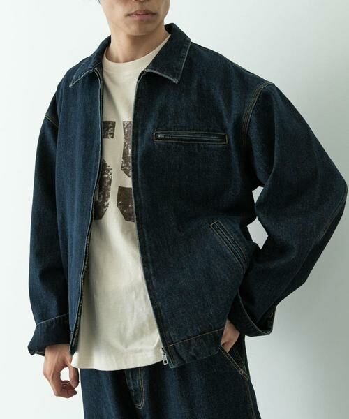 Sonny Label / サニーレーベル Gジャン・デニムジャケット | 『別注』RED KAP×Sonny Label　デニムジップブルゾン | 詳細20