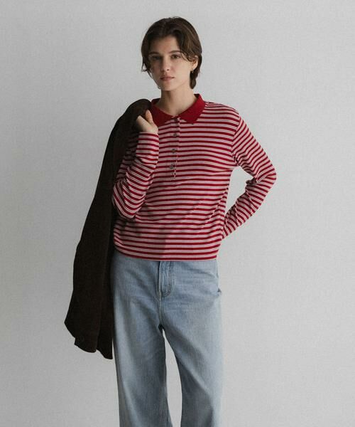 Sonny Label / サニーレーベル ポロシャツ | マルチボーダースムースポロシャツ | 詳細2