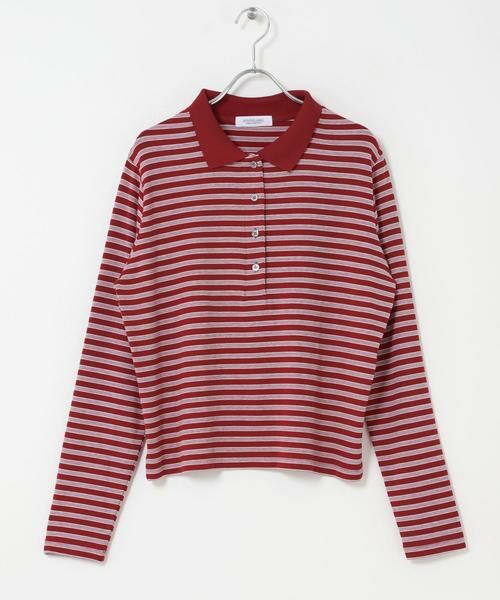 Sonny Label / サニーレーベル ポロシャツ | マルチボーダースムースポロシャツ | 詳細6