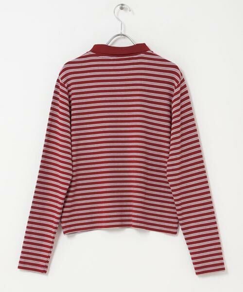 Sonny Label / サニーレーベル ポロシャツ | マルチボーダースムースポロシャツ | 詳細9