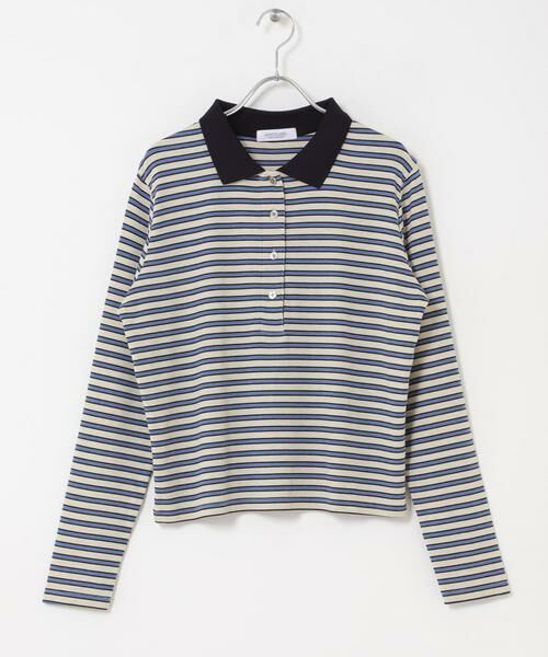 Sonny Label / サニーレーベル ポロシャツ | マルチボーダースムースポロシャツ | 詳細25
