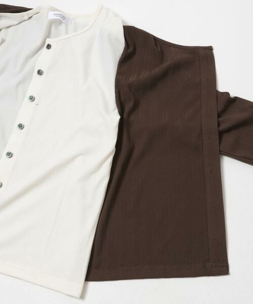 Sonny Label / サニーレーベル Tシャツ | 汗ジミ防止レイヤードライクカットプルオーバー | 詳細10
