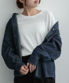 Sonny Label / サニーレーベル Tシャツ | スラブベーシックシアーロンTシャツ
