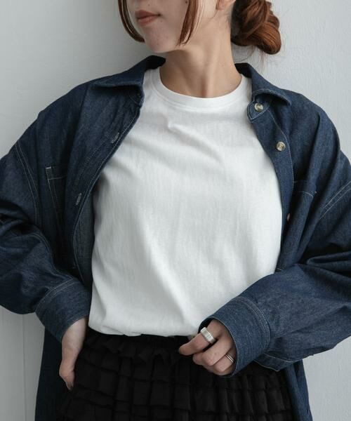 Sonny Label / サニーレーベル Tシャツ | スラブベーシックシアーロンTシャツ | 詳細10