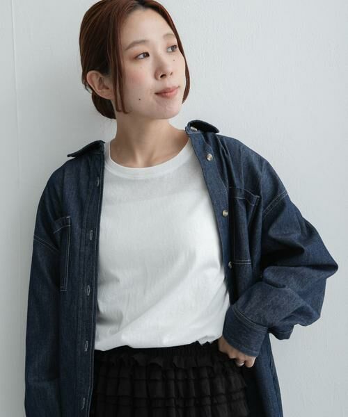 Sonny Label / サニーレーベル Tシャツ | スラブベーシックシアーロンTシャツ | 詳細12