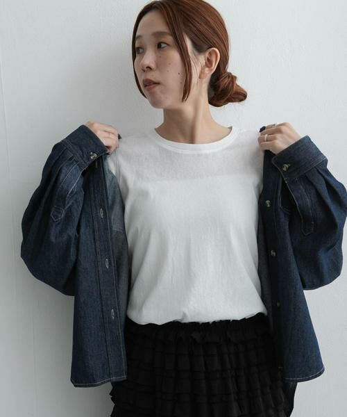 Sonny Label / サニーレーベル Tシャツ | スラブベーシックシアーロンTシャツ | 詳細13