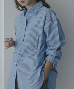 Sonny Label / サニーレーベル シャツ・ブラウス | エンブロイダリーアソートストライプシャツ