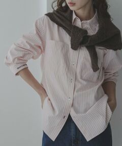 Sonny Label / サニーレーベル シャツ・ブラウス | エンブロイダリーアソートストライプシャツ