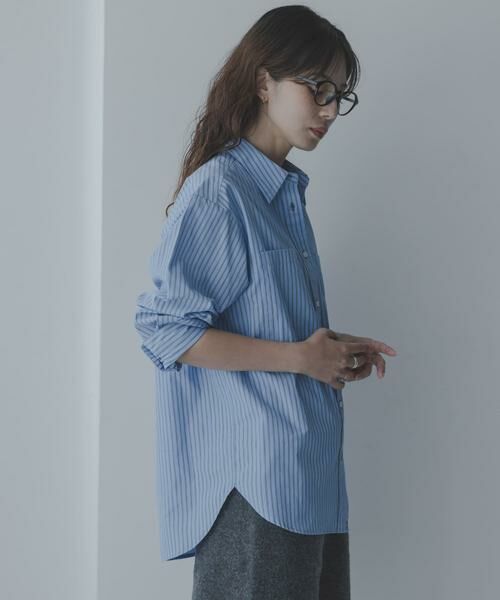 Sonny Label / サニーレーベル シャツ・ブラウス | エンブロイダリーアソートストライプシャツ | 詳細16