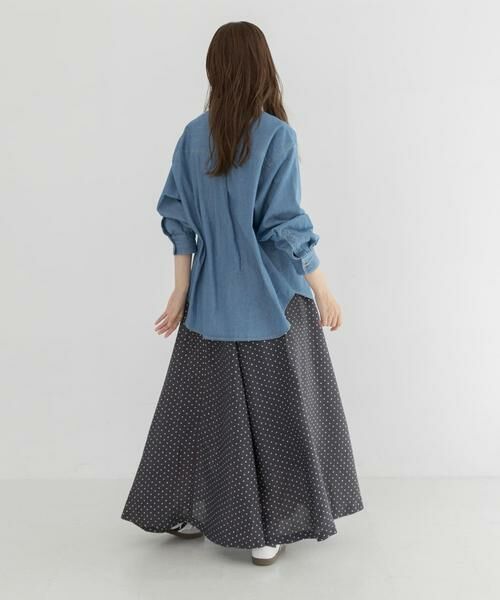 Sonny Label / サニーレーベル ロング・マキシ丈スカート | 『WEB限定』ドットプリントフレアスカート | 詳細6