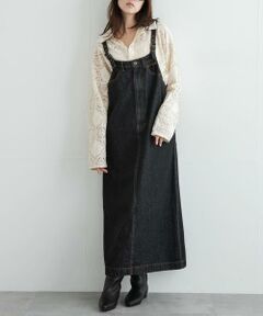 Sonny Label / サニーレーベル ワンピース | デニムキャミジャンパースカート