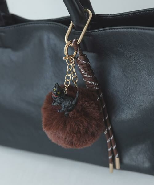 Sonny Label / サニーレーベル キーホルダー・ストラップ | CAT AND FAKEFUR CHARM | 詳細1