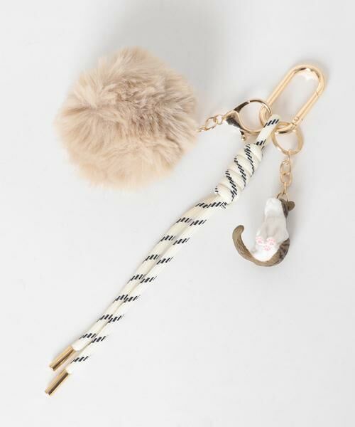 Sonny Label / サニーレーベル キーホルダー・ストラップ | CAT AND FAKEFUR CHARM | 詳細9