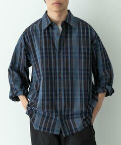 Sonny Label / サニーレーベル シャツ・ブラウス | リラックスフィットチェックレギュラーカラーシャツ
