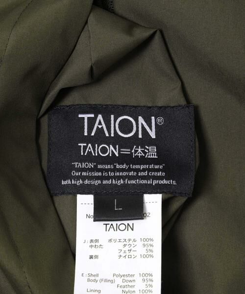 Sonny Label / サニーレーベル ダウンジャケット・ベスト | 『別注』TAION×Sonny Label　HOOD DOWN JACKET | 詳細10