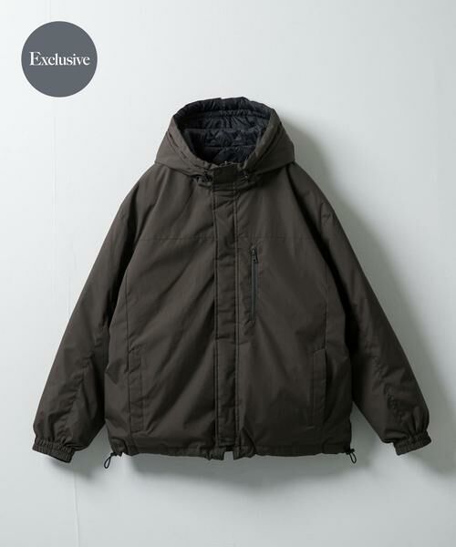 Sonny Label / サニーレーベル ダウンジャケット・ベスト | 『別注』TAION×Sonny Label　HOOD DOWN JACKET（オリーブ）
