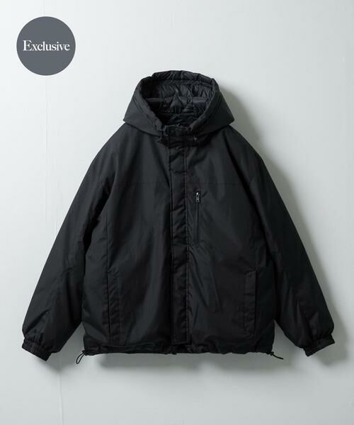Sonny Label / サニーレーベル ダウンジャケット・ベスト | 『別注』TAION×Sonny Label　HOOD DOWN JACKET（ブラック）