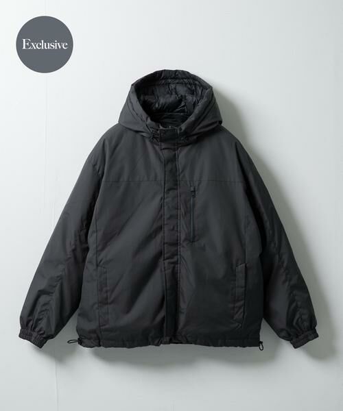 Sonny Label / サニーレーベル ダウンジャケット・ベスト | 『別注』TAION×Sonny Label　HOOD DOWN JACKET（チャコールグレー）