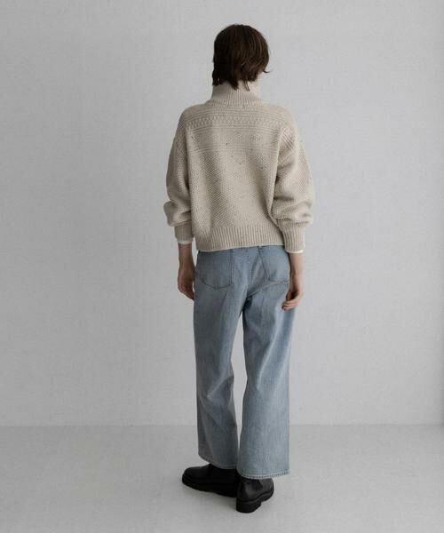 Sonny Label / サニーレーベル ブルゾン | ウールネップジップニットブルゾン | 詳細7