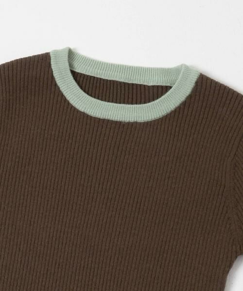 Sonny Label / サニーレーベル ニット・セーター | 静電防止フリルクルーネックリブニットプルオーバー | 詳細8