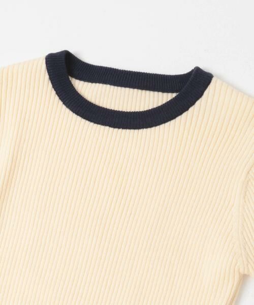 Sonny Label / サニーレーベル ニット・セーター | 静電防止フリルクルーネックリブニットプルオーバー | 詳細14
