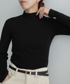 Sonny Label / サニーレーベル ニット・セーター | 静電防止ハイネックリブニットプルオーバー