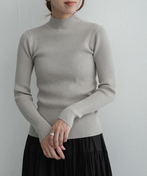 Sonny Label / サニーレーベル ニット・セーター | 静電防止ハイネックリブニットプルオーバー | 詳細29