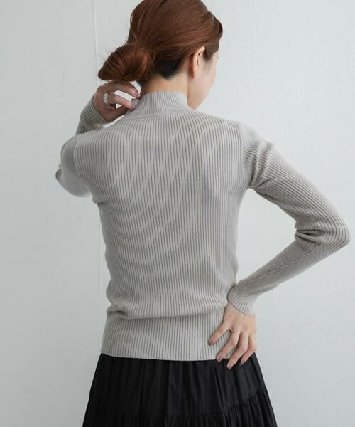 Sonny Label / サニーレーベル ニット・セーター | 静電防止ハイネックリブニットプルオーバー | 詳細30